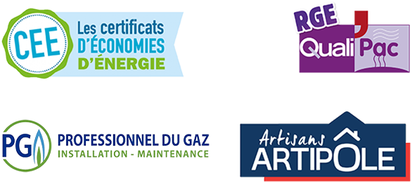 Plombier chauffagiste dans le Vaucluse – installation, dépannage plomberie, chauffage et climatisation par JCP Caradec Jeremy : nos Certifications